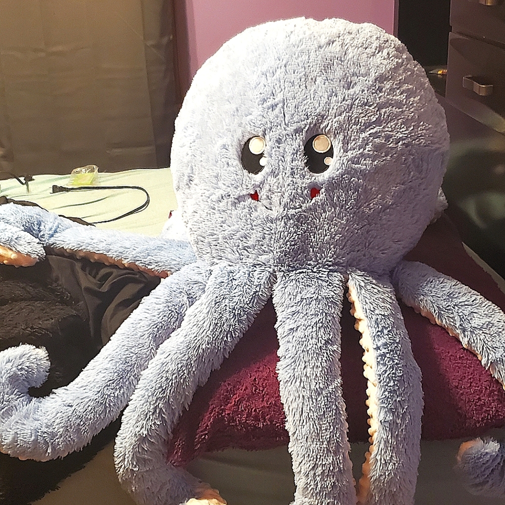 Plush octopus